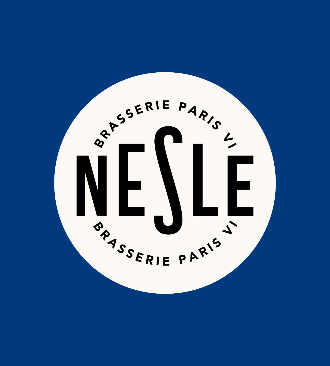 Logo restaurant brasserie Nesle