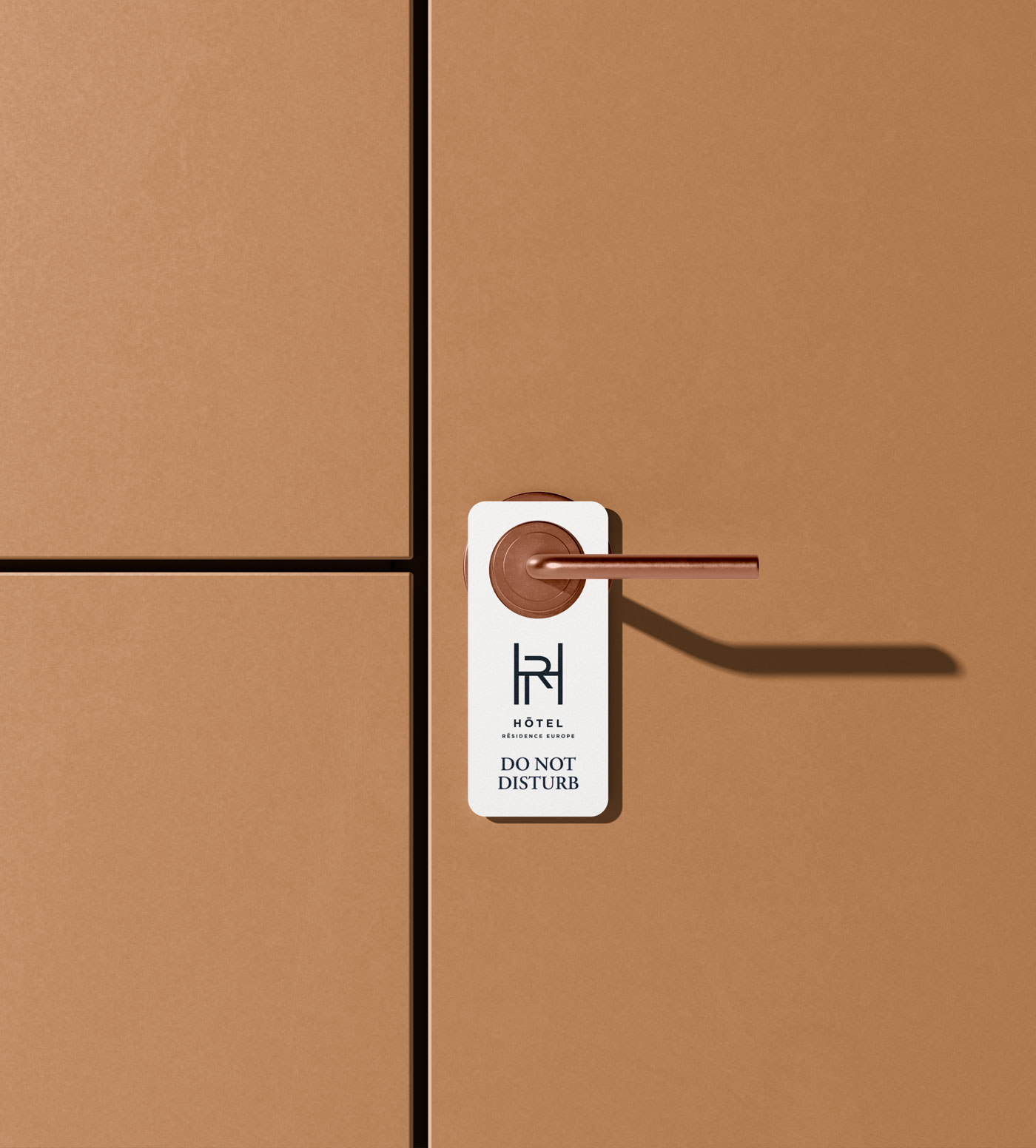 Identité visuelle hôtel HRE graphiste